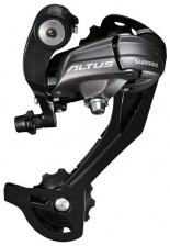 Переключатель задний Shimano Altus, M310, 7/8 скоростей, крепление на болт, черный, без уп 0703