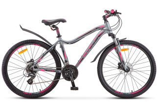 STELS Велосипед Miss-6100 D 26" (19" Серый)