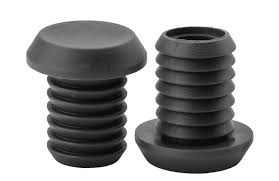 Заглушка ручек руля XH-B017, черная (пара) арт. 150255