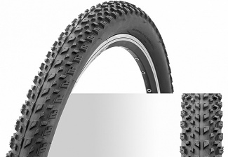 Велопокрышка чёрная резиновая 60TPI 27.5"x2.8" H-5161 W113098, арт. 620227