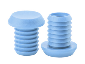 Заглушка ручек руля XH-B017 диаметром 19,8 мм, ПВХ синяя (пара)3410-10044, арт. 150257