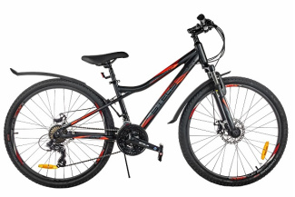 STELS Велосипед Navigator-610 MD 26" (14" Черный/красный)