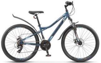 STELS Велосипед Navigator-510 MD 26" (16" Темно-синий/Зеленый)
