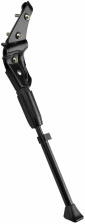 Подножка 20"-28" NH-KF25AAJ крепление на 2 пера вилки, алюминиевая чёрная, арт. 390002