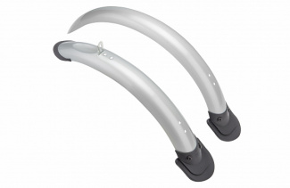Щитки колеса 16" XH-B105 пластик серебристые, арт. 610052