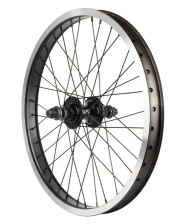 Колесо заднее 20" для BMX, двойной алюм. обод 36H, алюм. втулка, ось 3/8" 175 мм, 9Т 112975