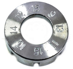 Ключ TOOPRE "О" -образный, для ниппелей спиц 10G-15G, cтальной, серебристый
