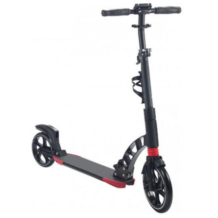Самокат S00058 ЧЕРНЫЙ-КРАСНЫЙ фото 1