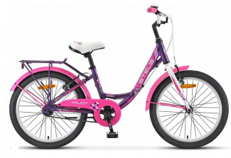 STELS Велосипед Pilot-250 Lady 20"  (12" пурпурный) V020