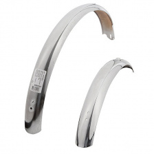 Крыло 16" хром без крепежа