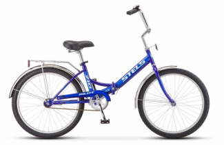 STELS Велосипед Pilot-710 24"  (14" Синий), арт. Z010