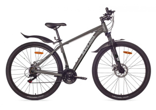 Велосипед BLACK AQUA Cross 2981 МD matt 29" (РФ) (серый, 18")