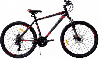 STELS Велосипед Navigator-700 27.5" MD (21" Черный/красный), арт. V020