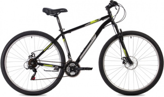 Велосипед FOXX 26" AZTEC D черный, сталь, размер 18" 146569
