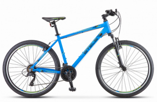 STELS Велосипед Navigator-590 V 26" (20" Синий/салатовый), арт. К010