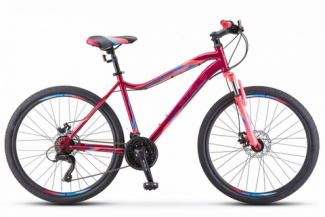 STELS Велосипед Miss-5000 MD 26" (16" Фиолетовый /розовый), арт. V020