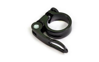 Хомут подседельный TRIX JB-KC007, 31.8мм с эксцентриком, алюминиевый, черный 13382