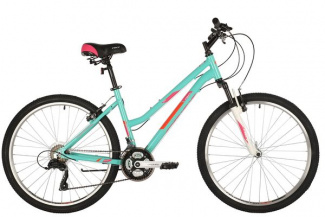 Велосипед FOXX 26" BIANKA зеленый, алюминий, размер 17" 146003