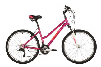 Велосипед FOXX 26" BIANKA розовый, алюминий, размер 17" 146002