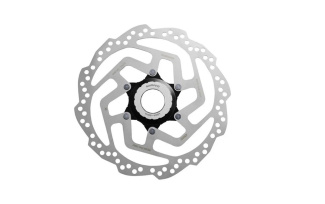 Ротор дискового тормоза Shimano, RT10, 160мм, lock ring, только для пластиковых колодок, 14234