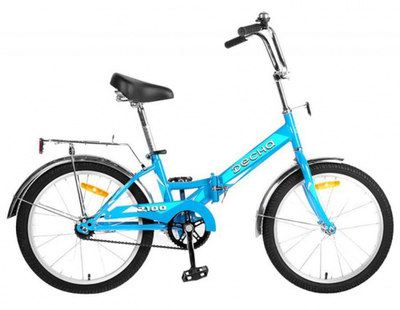 ДЕСНА-2100 Велосипед 20" (13" Голубой), арт. Z011 фото 1