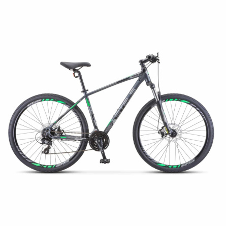 STELS Велосипед Navigator-930MD 29"  (16,5" Антрацитовый/зеленый), арт. V010 фото 1