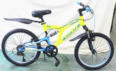 Велосипед  ROLIZ 20-108 желтый-синий фото 1