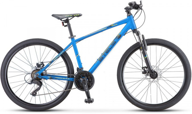 STELS Велосипед Navigator-590 MD 26" (18" Синий/салатовый), арт. К010 фото 1