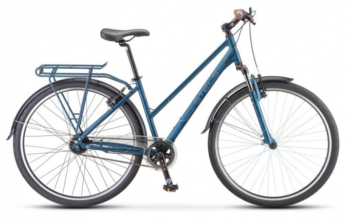 STELS Велосипед Navigator-830 Lady 28" (17,3" Синий), арт. V010 фото 1