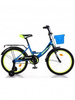 Велосипед  ROLIZ 20-301 синий фото 1