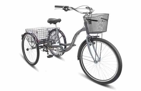 STELS Велосипед Energy-VI 26" (17" Хром), арт. V010 фото 1