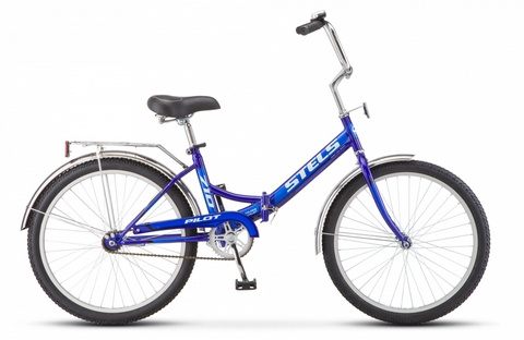 STELS Велосипед Pilot-710 24"  (14" Синий), арт. Z010 фото 1