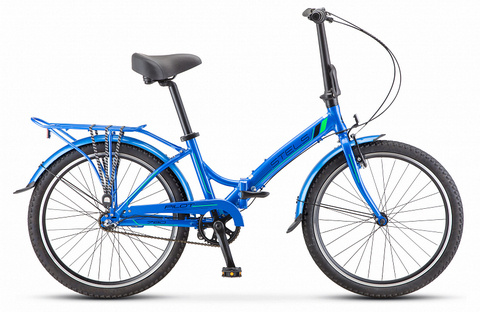 STELS Велосипед Pilot-780 24"  (Синий), арт. V010 фото 1