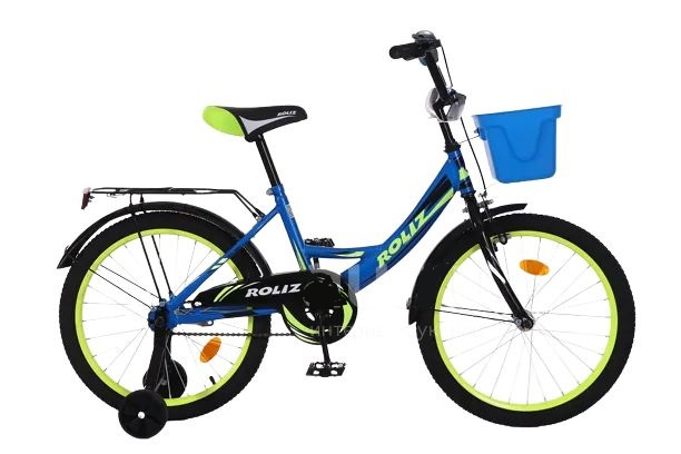 Велосипед  ROLIZ 20-002 синий фото 1