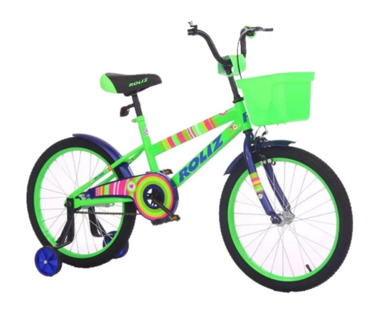 Велосипед  ROLIZ 20-002 зеленый фото 1
