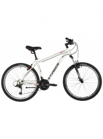Велосипед STINGER 29" ELEMENT STD белый, алюминий, размер 22", MICROSHIFT 146398 фото 1