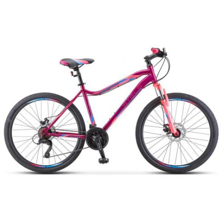 STELS Велосипед Miss-5000 MD 26" (18" Фиолетовый/розовый), арт. K010 фото 1