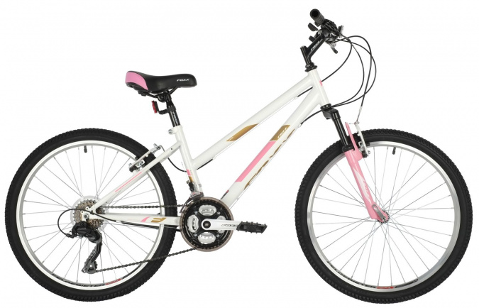 Велосипед FOXX 26" SALSA белый, сталь, размер 17" 145992 фото 1