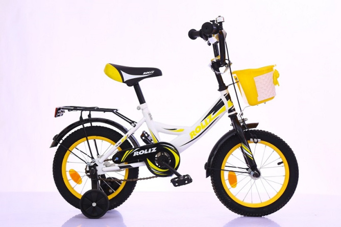 Велосипед  ROLIZ 14-301 желтый фото 1