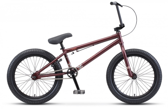 STELS Велосипед Viper 20" (21" Темно-красный/коричневый) фото 1