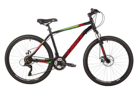 Велосипед FOXX 26" AZTEC D черный, сталь, размер 18" 163246 фото 1