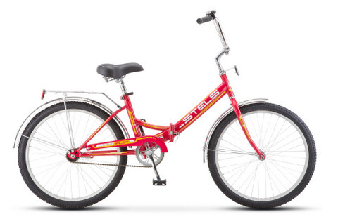 STELS Велосипед Pilot-710 24"  (14" Красный), арт. Z010 фото 1
