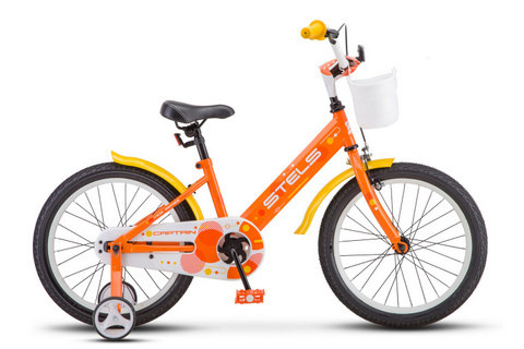 STELS Велосипед  Captain 18" (10" Оранжевый), арт. V010 фото 1