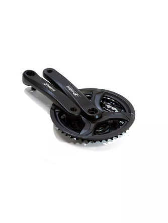 Шатуны-система Prowheel, 1ск., 42 зуб., 1/2"х3/32",сталь с защитой; шатуны 165мм, алюминий, 10862 фото 1