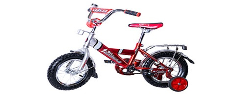 Велосипед 2-х колесный, Байкал В1203 детский ЧЕРНЫЙ фото 1