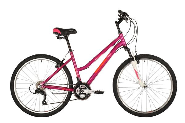 Велосипед FOXX 26" BIANKA розовый, алюминий, размер 17" 146002 фото 1