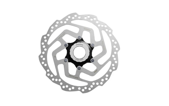 Ротор дискового тормоза Shimano, RT10, 160мм, lock ring, только для пластиковых колодок, 14234 фото 1