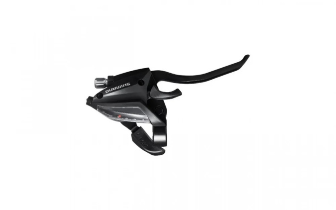 Шифтер/Тормозная ручка Shimano Altus, EF500, правый, 7 скоростей, индикатор, торм. ручка черный 971 фото 1